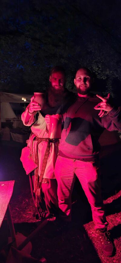 Wódz Maciuś i Darek "Czupakabra"