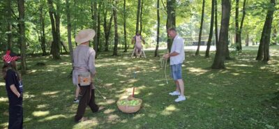 Jakub Procarz podczas warsztatów